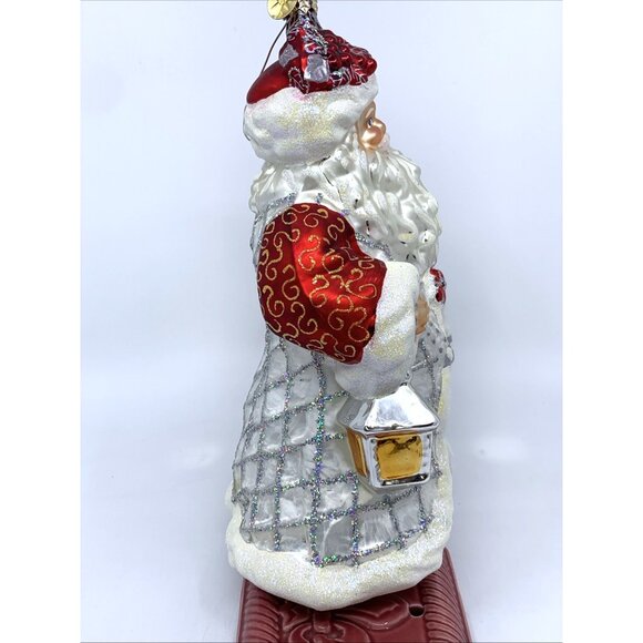 Christopher Radko Sterling Ruby Nicholas 2005 Limited Edition 1012412 8.5” Santa - Picture 5 of 13